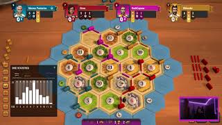 Catan Gameplay with Kush Capone