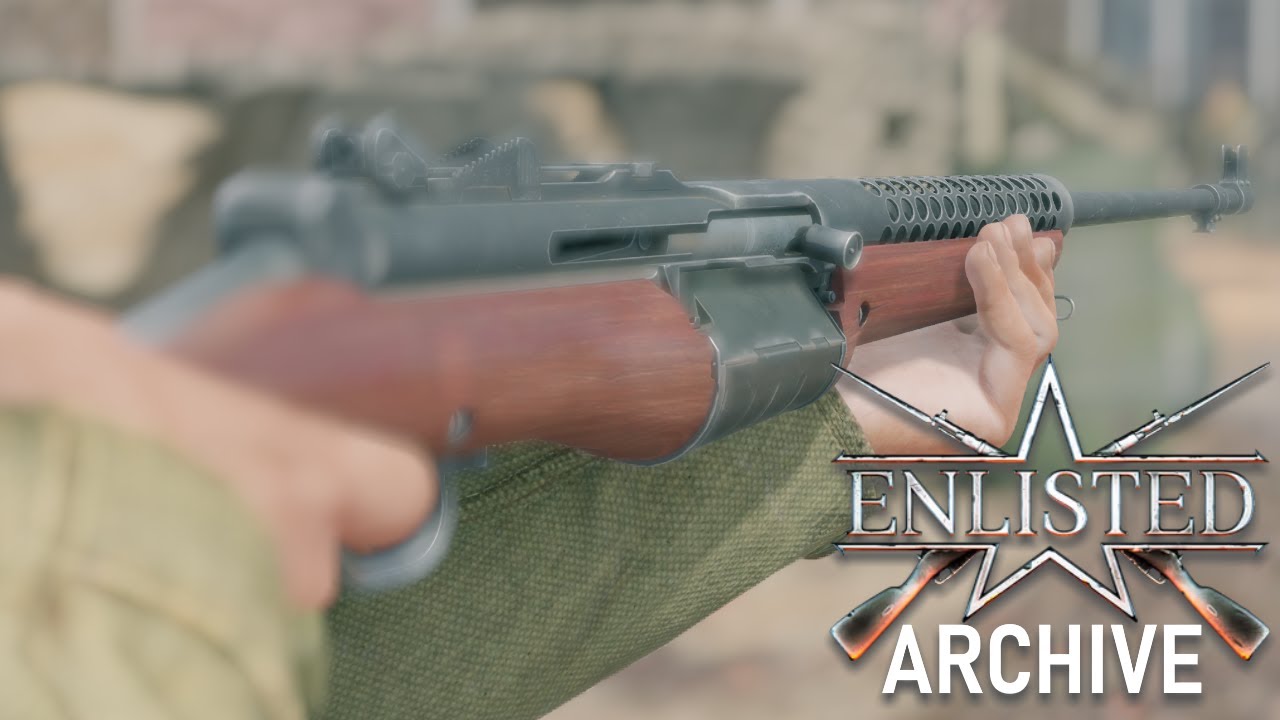 Enlisted Showcase - Johnson Rifle M1941