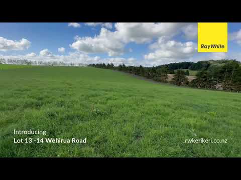 Lots 13-14 Wehirua Road, Okaihau, Far North, 0部屋, 0バスルーム, Lifestyle Section