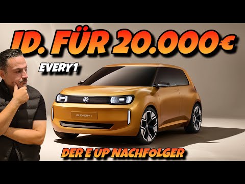 The VW ID.1 is ALMOST here! Affordable electric car from Volkswagen for the people.