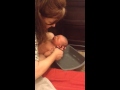 Luke S First Bath