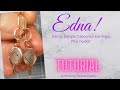 Edna! Tutorial for Dainty Cabochon Earrings!