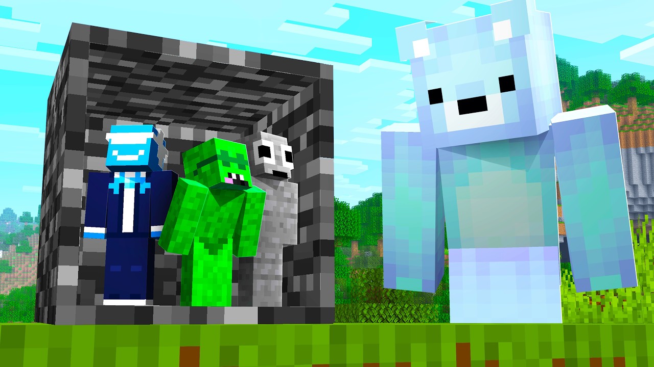 Minecraft, But We Can Go Inside ANY BLOCK...