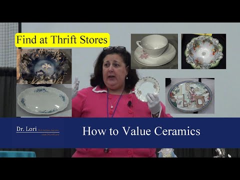 , title : 'How to Price Antique Dishes, China, Plates & Bowls by Dr. Lori'