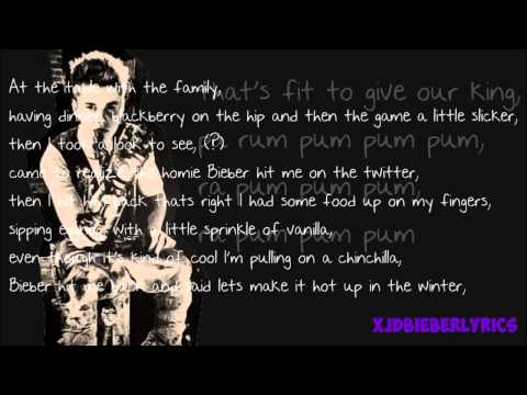 Drummer Boy - Justin Bieber ft. Busta Rhymes [with Lyrics]