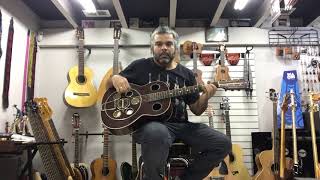 Video thumbnail for Del Vecchio dinâmico slide blues by anderson bemol