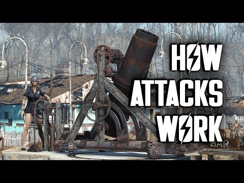 How Settlement Attacks Work - Fallout 4