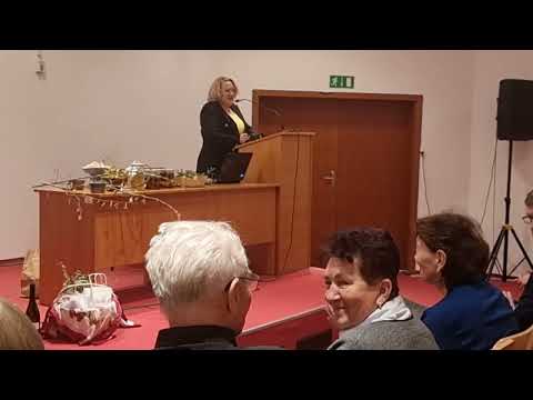 Rozpoczęcie: Dyrektor Biblioteki Ewa Skrzekut oraz Wójt Gminy Tymbark Paweł Ptaszek