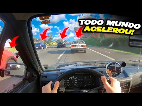 ACABOU O FREIO DO GOL TURBO NA HORA DO ACELERO - ROLE NO MEXICO PART 2