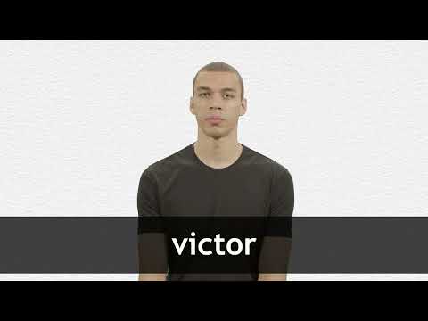 How to pronounce VICTOR in American English