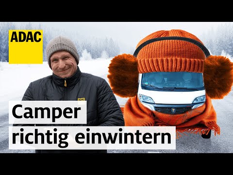 Wohnmobil ganz einfach winterfest machen: Checkliste und Tipps | ADAC & PiNCAMP