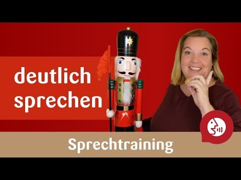 Sprechtraining- Deutlich sprechen - Sprechübung Nussknacker
