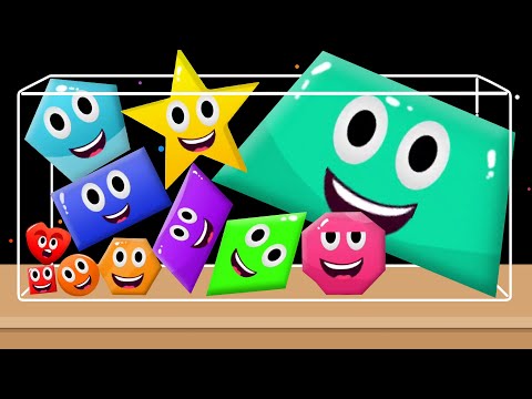 SHAPES MERGE : PUZZLE GAME - Shapes Dropping Game. Jelly 2048 Balls, Satisfying Mobile Suika Games