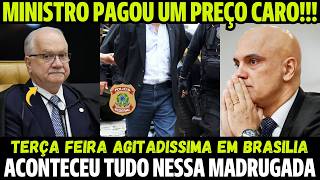 MADRUGADA DE TERÇA PIPOCANDO TUDO EM BRASILIA MINISTRO DEU T1R0 NO PROPRIO PÉ