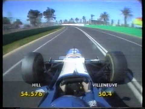 Jacques Villeneuve Australia 1996 Practice