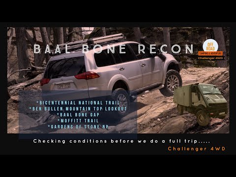 Challenger 4WD | Baal Bone Recon | Pre Trip Check of the tracks around Baal Bone Gap |