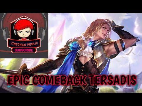 Gameplay Lancelot solo rank mytic EPIC COMEBACK