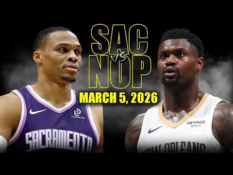 Sacramento Kings vs New Orleans Pelicans Full Game Highlights – March 5, 2026 | NBA Season