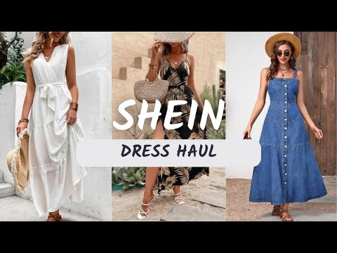 SHEIN DRESS HAUL • TRY ON • AMAZING FINDS 🌻 CLASSY,...