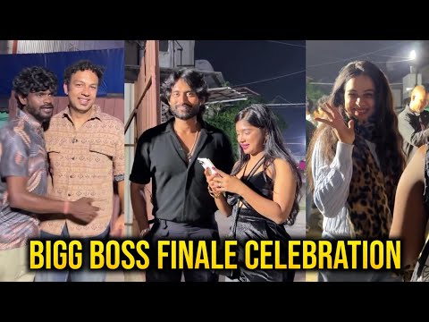 Kamrudin & Paaru Celebration With Fans After Bigg Boss | Divya & Gana Vinoth Welcome Video