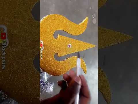 Sulam | Amman | Black pulse #Sulam #god #amman #handmade #trisulam #fabulous  #fact #artist #idea