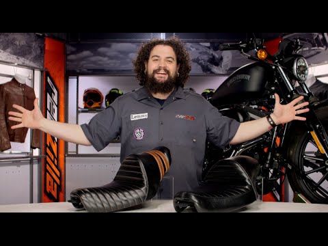Le Pera Stubs Cafe Seat For Harley - RevZilla