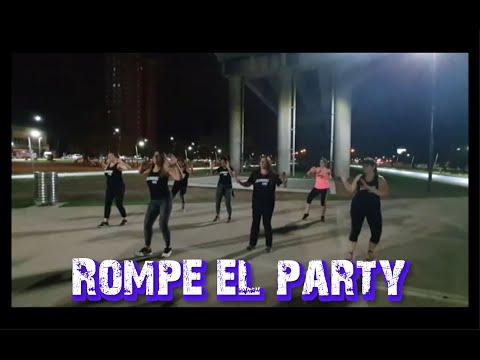 ROMPE EL PARTY  REMIX - El Villano Moztazha Sael - DJ Alex - DJ Juan - ZUMBA