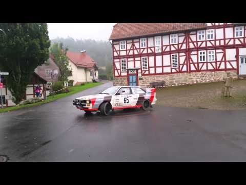 Audi Rallyequattro bei der Nordhessenrallye 2014 HD/4K