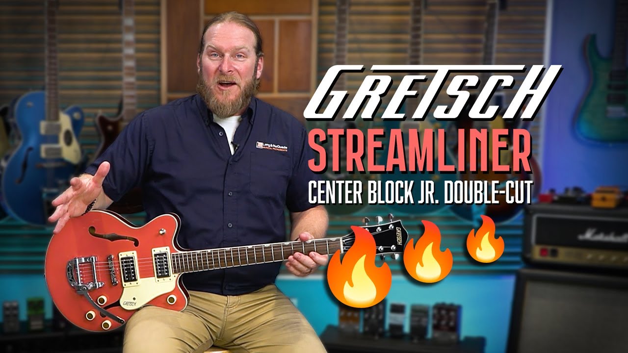 opens link to 🔥Gretsch Streamliner Center Block Jr.  The ULTIMATE Tone Machine? 🎸🤯