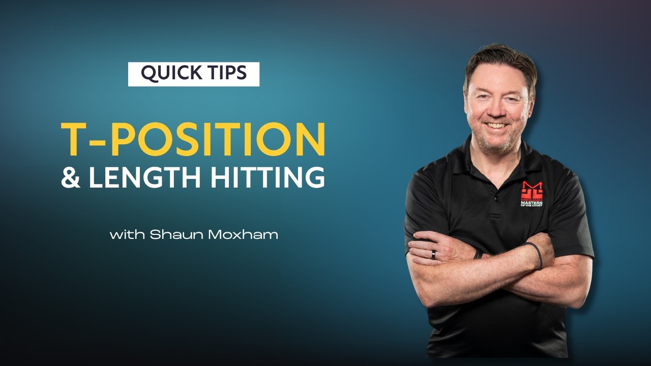 Squash Tips: T-Position & Length Hitting | With Shaun Moxham