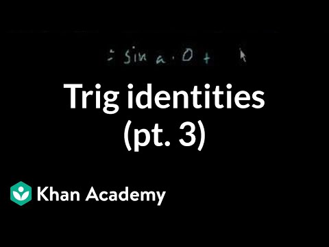 Trigonometric Identities Part 3