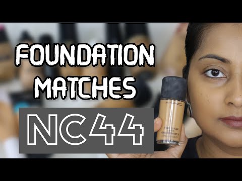 20 Best Foundation Matches for MAC NC43/NC44 | Foundation Shades for Medium/Deep Indian Skin Tone