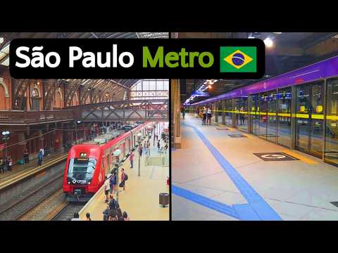 This Metro System is Amazing! (São Paulo, Brazil)