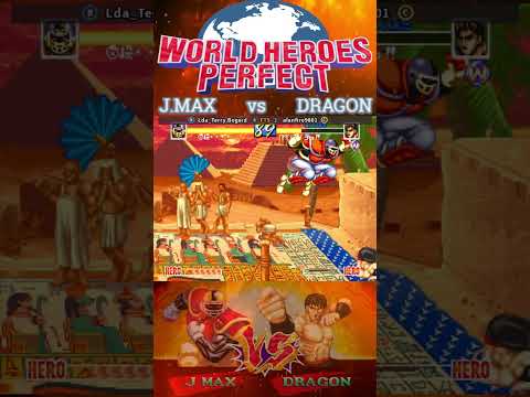 Fastest Knockout #worldheroesperfect  Jmax vs Dragon #shorts #yutubeshorts
