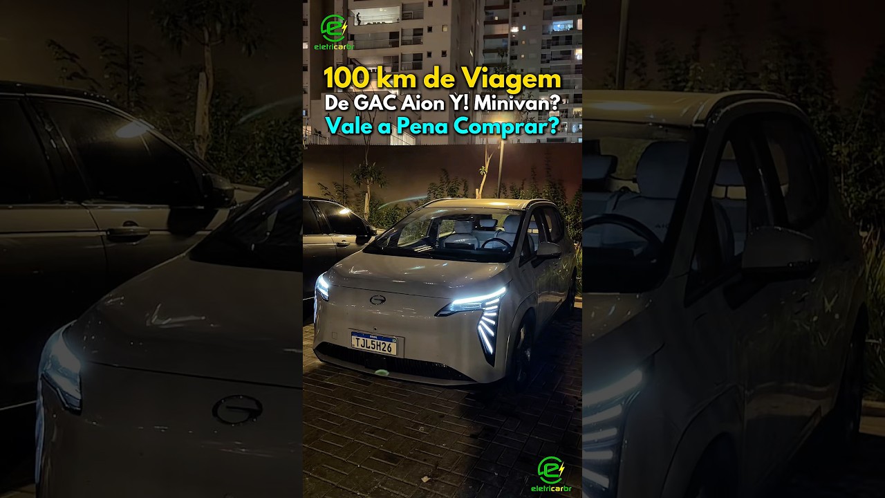 100 km de Viagem de GAC Aion Y, com Proprietário (carro de 37.000 km)