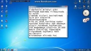 Wolfteam Yılbaşı İçin 10.000 Nakit Etkinliği