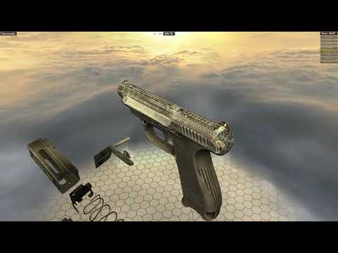 GSh 18 Semi-Automatic Pistol - Step By Step Disassembly & Reassembly