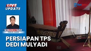 Persiapan TPS 003 Cagub Jabar Dedi Mulyadi di Sawah Kulon Purwakarta, Bakal Usung Tema Budaya