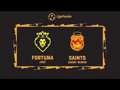 SKRÓT | Fortuna Łódź - Saints Jurant Serwis | Liga Fanów Łódź | Jesień 2023 5. kolejka