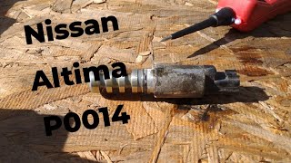 2013 Nissan Altima P0014 VVT Solenoid Repair