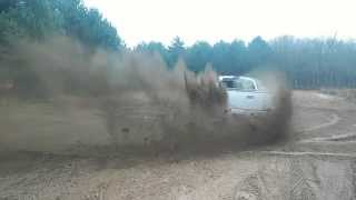 preview picture of video 'Toyota Tundra SuperCharged off-road drift and donuts'