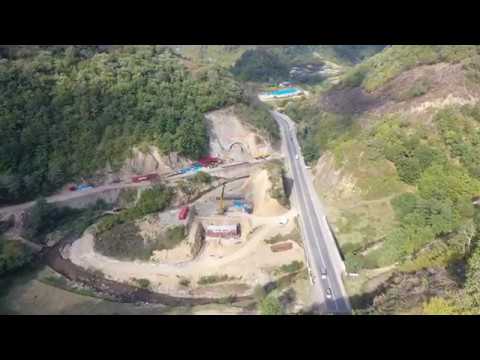 უბისა-შორაპანის მონაკვეთზე სამშენებლო სამუშაოები აქტიურად მიმდინარეობს