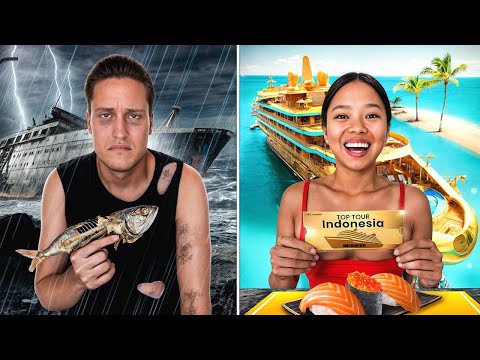 Круиз за 100$ vs 10,000$ в Индонезии! Это было Опасно!