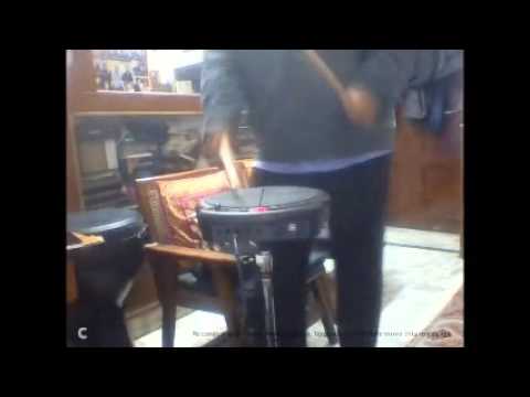 Dilip Percussionist & Singer Jab Chhaye - Drum Pad Cover