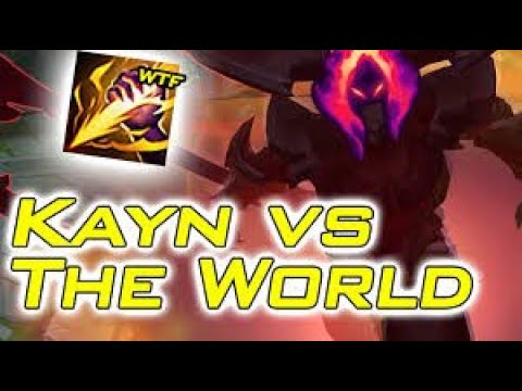 YOU HAVE TO ABUSE THIS INSANE RED KAYN BUILD! (LEAGUE OF LEGENDS)