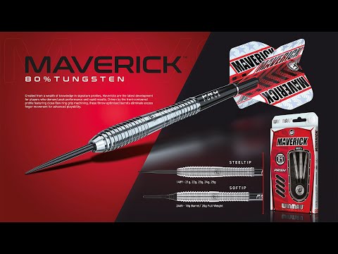 Winmau Steel & Soft Darts Maverick 80% Tungsten Steeltip Steeldart Softtip Softdart 2022 / 2023