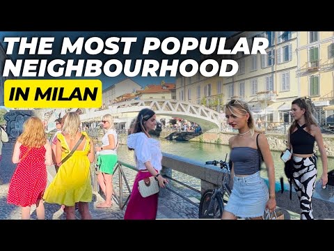 Italy, Navigli Grande |  The Best Place to Hangout in Milan