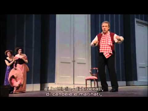 Alessandro Corbelli - Dificulty aria part of Rossini's Cenerentola - Met 2009