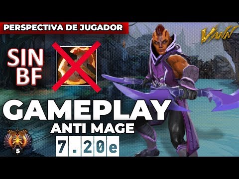 COMO JUGAR SIN BATTLE FURY CON ANTI MAGE | Inmortal Top5 Rank Pro Gameplay - Dota 2
