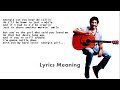 Jim Croce | Maury Muehleisen - Walkin' back to Georgia  | Lyrics Meaning